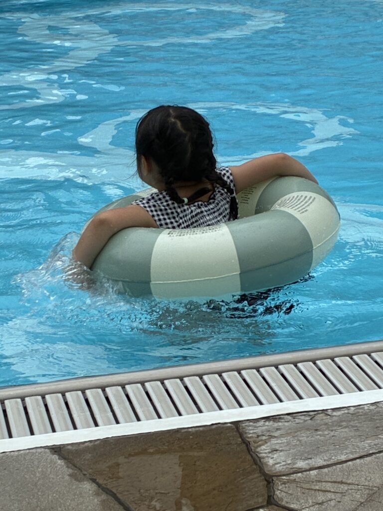 浮き輪も貸し出し